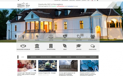 Lansarea noului website al Granturilor SEE și norvegiene în România